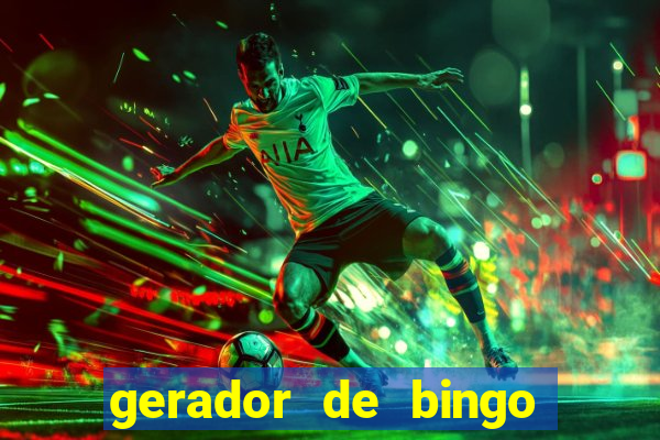 gerador de bingo de palavras